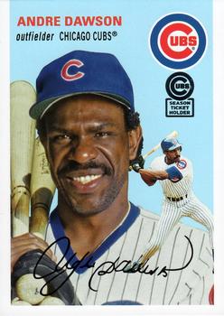 2013 Topps Archives Chicago Cubs Season Ticket Holder #CUBS-19 Andre Dawson Front