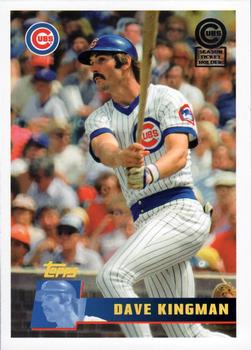2013 Topps Archives Chicago Cubs Season Ticket Holder #CUBS-21 Dave Kingman Front
