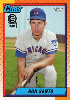 2013 Topps Archives Chicago Cubs Season Ticket Holder #CUBS-26 Ron Santo Front