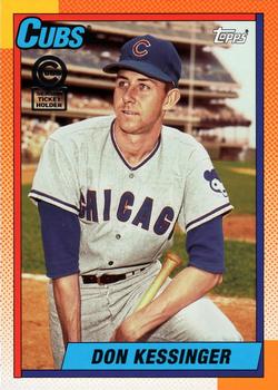 2013 Topps Archives Chicago Cubs Season Ticket Holder #CUBS-35 Don Kessinger Front