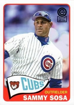 2013 Topps Archives Chicago Cubs Season Ticket Holder #CUBS-38 Sammy Sosa Front