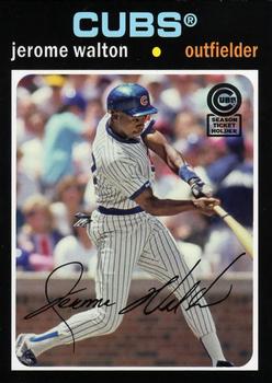 2013 Topps Archives Chicago Cubs Season Ticket Holder #CUBS-64 Jerome Walton Front