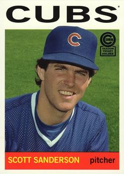 2013 Topps Archives Chicago Cubs Season Ticket Holder #CUBS-65 Scott Sanderson Front