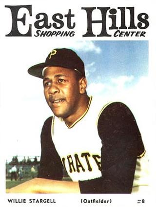 1966 East Hills Pittsburgh Pirates #NNO Willie Stargell Front