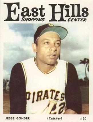 1966 East Hills Pittsburgh Pirates #NNO Jesse Gonder Front