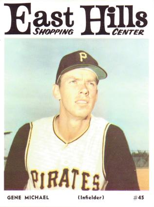 1966 East Hills Pittsburgh Pirates #NNO Gene Michael Front