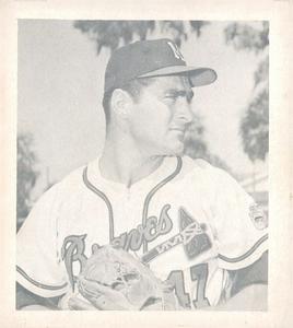 1960 Spic and Span Milwaukee Braves #NNO Joey Jay Front