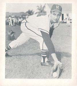 1960 Spic and Span Milwaukee Braves #NNO Frank Torre Front