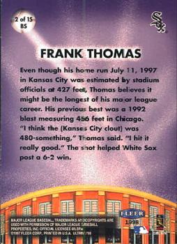 Frank Thomas Gallery  Trading Card Database