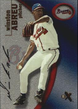 2001 Fleer E-X - Autographed Rookies/Prospects #117 Winston Abreu Front