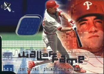 2001 Fleer E-X - Wall of Fame #NNO Pat Burrell  Front