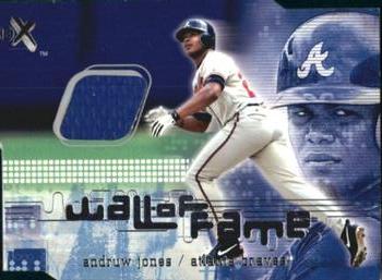 2001 Fleer E-X - Wall of Fame #NNO Andruw Jones  Front