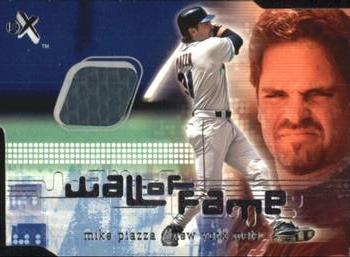 2001 Fleer E-X - Wall of Fame #NNO Mike Piazza  Front