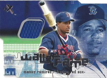 2001 Fleer E-X - Wall of Fame #NNO Manny Ramirez  Front