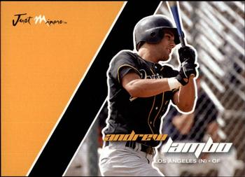 2008 Just Autographs - Black #40 Andrew Lambo Front