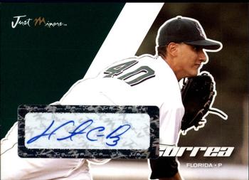 2008 Just Autographs - Signatures #12 Hector Correa Front