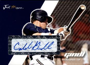 2008 Just Autographs - Signatures #28 Caleb Gindl Front