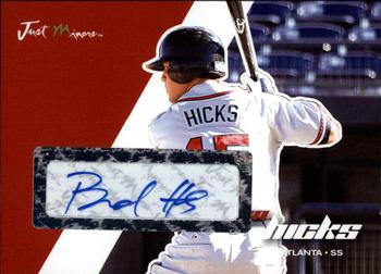 2008 Just Autographs - Signatures #33 Brandon Hicks Front