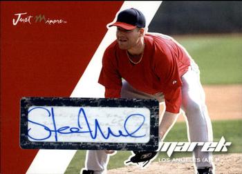 2008 Just Autographs - Signatures #43 Steve Marek Front