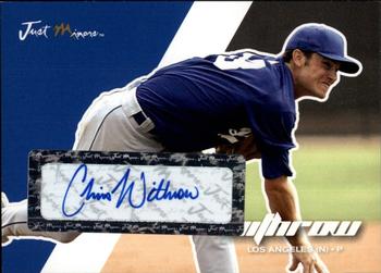 2008 Just Autographs - Signatures #80 Chris Withrow Front