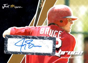 2008 Just Autographs - Signatures Gold #08 Jay Bruce Front