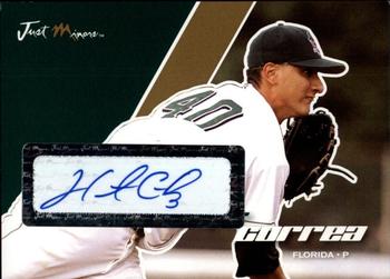 2008 Just Autographs - Signatures Gold #12 Hector Correa Front