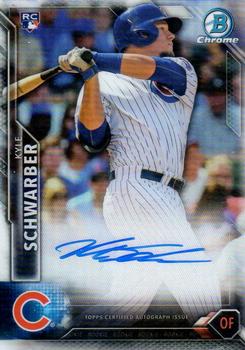 2016 Bowman - Chrome Rookie Autographs Refractor #CRA-KS Kyle Schwarber Front