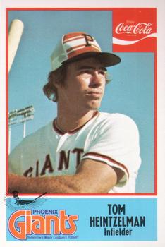 1976 Cramer Phoenix Giants #NNO Tom Heintzelman Front