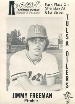 1976 Goof's Pants Tulsa Oilers #10 Jimmy Freeman Front