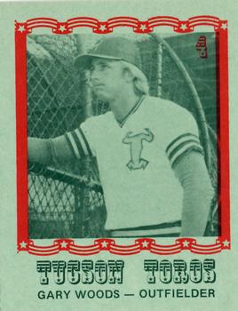 1976 Caruso Tucson Toros #4 Gary Woods Front