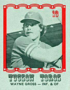 1976 Caruso Tucson Toros #10 Wayne Gross Front