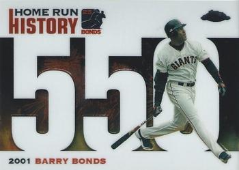 2006 Topps Chrome - Barry Bonds Home Run History #BBC 550 Barry Bonds Front