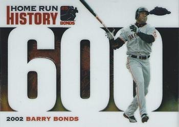 2006 Topps Chrome - Barry Bonds Home Run History #BBC600 Barry Bonds Front