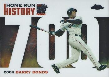 2006 Topps Chrome - Barry Bonds Home Run History #BBC 700 Barry Bonds Front