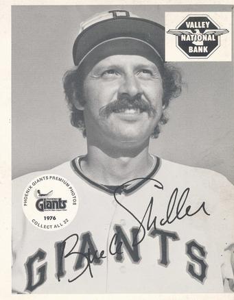 1976 Valley National Bank Phoenix Giants #NNO Bruce Miller Front