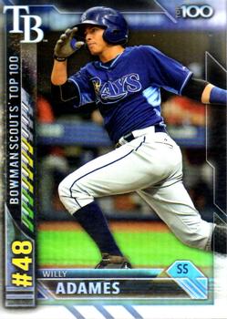 2016 Bowman - Bowman Scouts' Top 100 #BTP-48 Willy Adames Front