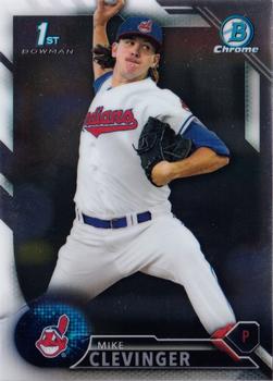 2016 Bowman - Chrome Prospects #BCP52 Mike Clevinger Front