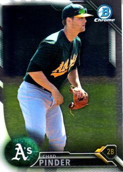 2016 Bowman - Chrome Prospects #BCP139 Chad Pinder Front