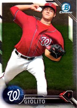 2016 Bowman - Chrome Prospects #BCP150 Lucas Giolito Front