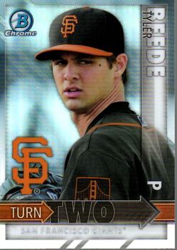 2016 Bowman - Chrome Turn Two #TT-BB Tyler Beede / Phil Bickford Front