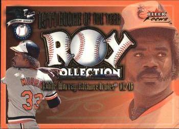 2001 Fleer Focus - ROY Collection #16 ROY Eddie Murray  Front