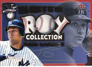 2001 Fleer Focus - ROY Collection #9 ROY Derek Jeter  Front