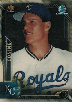 2016 Bowman - Chrome Rookie Recollections RC Flashback SuperFractor #RR-JC Jeff Conine Front