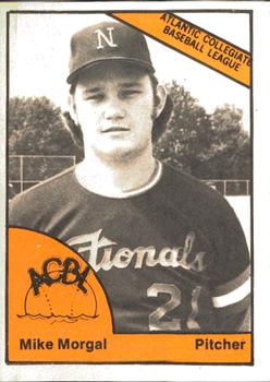 1977 TCMA Atlantic Collegiate Baseball League #NNO Mike Morgal Front