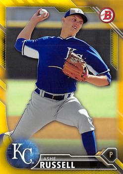 2016 Bowman - Prospects Yellow #BP75 Ashe Russell Front