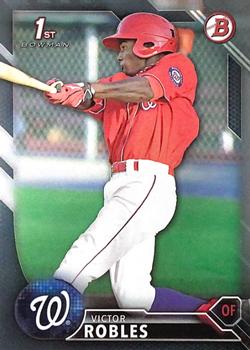 2016 Bowman - Prospects Silver #BP10 Victor Robles Front