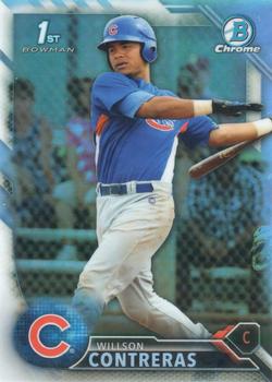 2016 Bowman - Chrome Prospects Refractor #BCP16 Willson Contreras Front