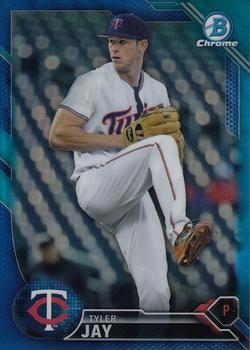 2016 Bowman - Chrome Prospects Blue Refractor #BCP61 Tyler Jay Front