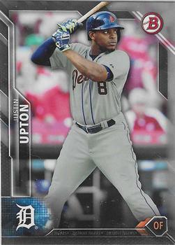 2016 Bowman - Silver #72 Justin Upton Front