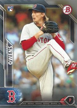 2016 Bowman - Silver #129 Henry Owens Front